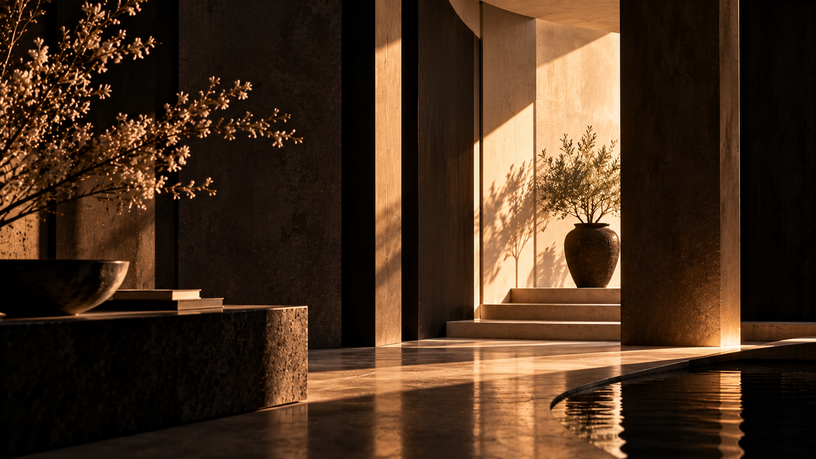 femme élégante devant un miroir dans une ambiance sombre luxe symbolisant visibilité sans ventes et problème de conversion business
